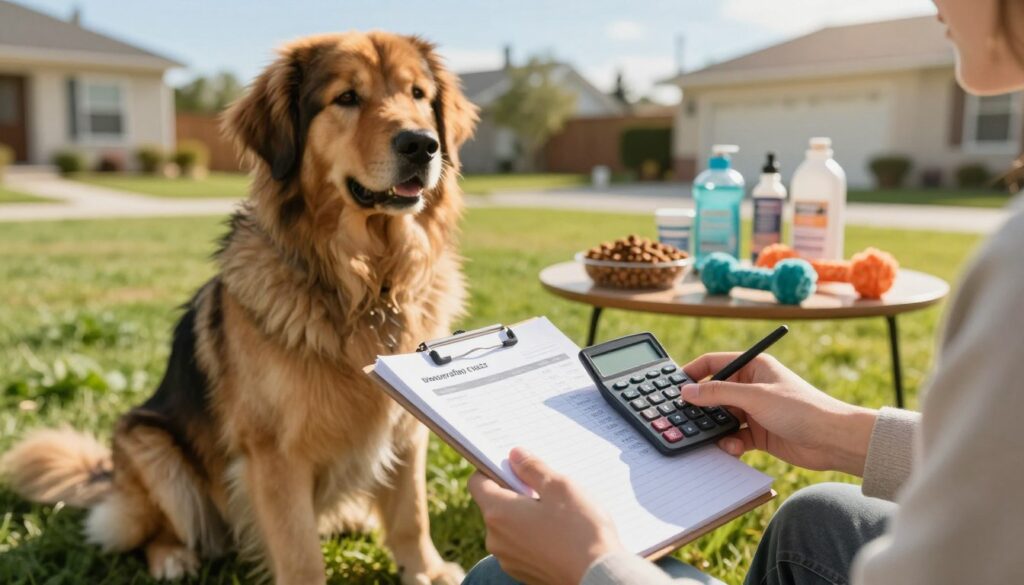 Evaluating ownership costs for a large dog Evaluating ownership costs for a large dog