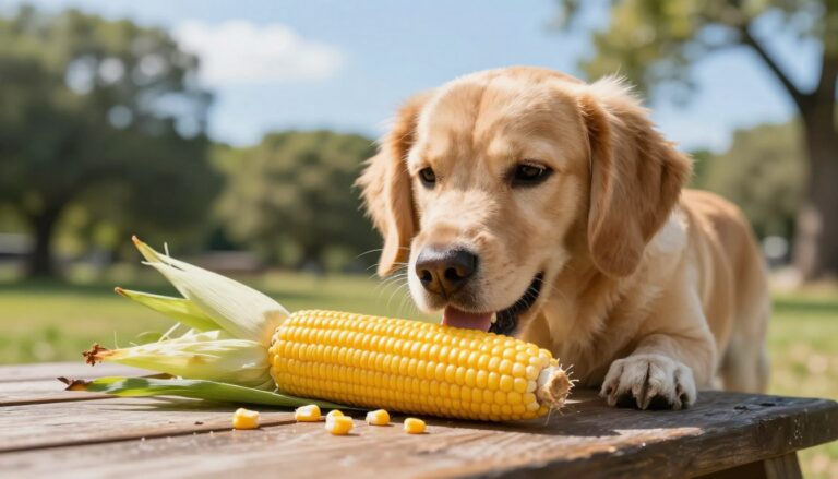 can dogs have corn