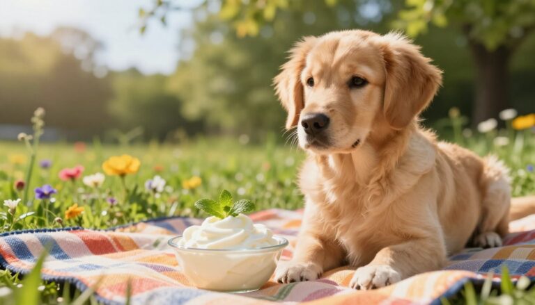 can dogs have custard
