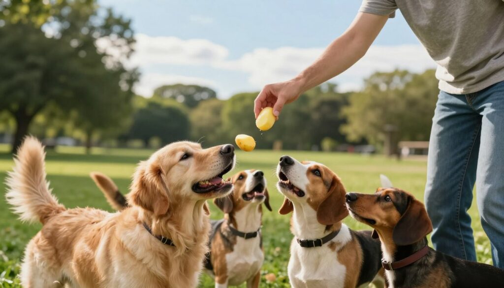 feeding potatoes to dogs