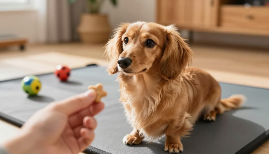 miniature dachshund with long hair miniature dachshund with long hair