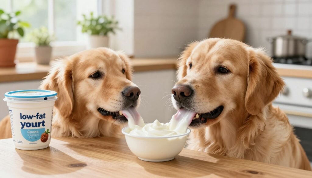 what yogurt can dogs eat