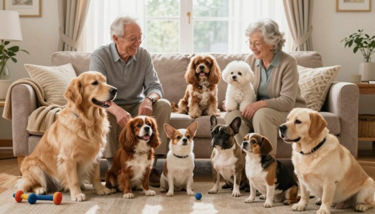 best house dogs for seniors