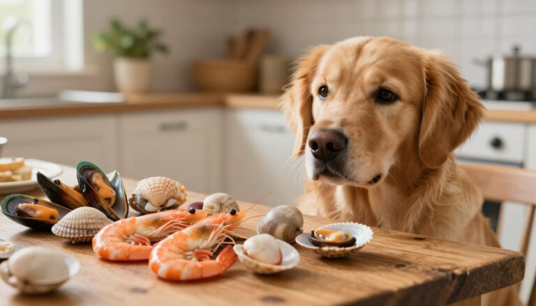 can dogs eat shellfish