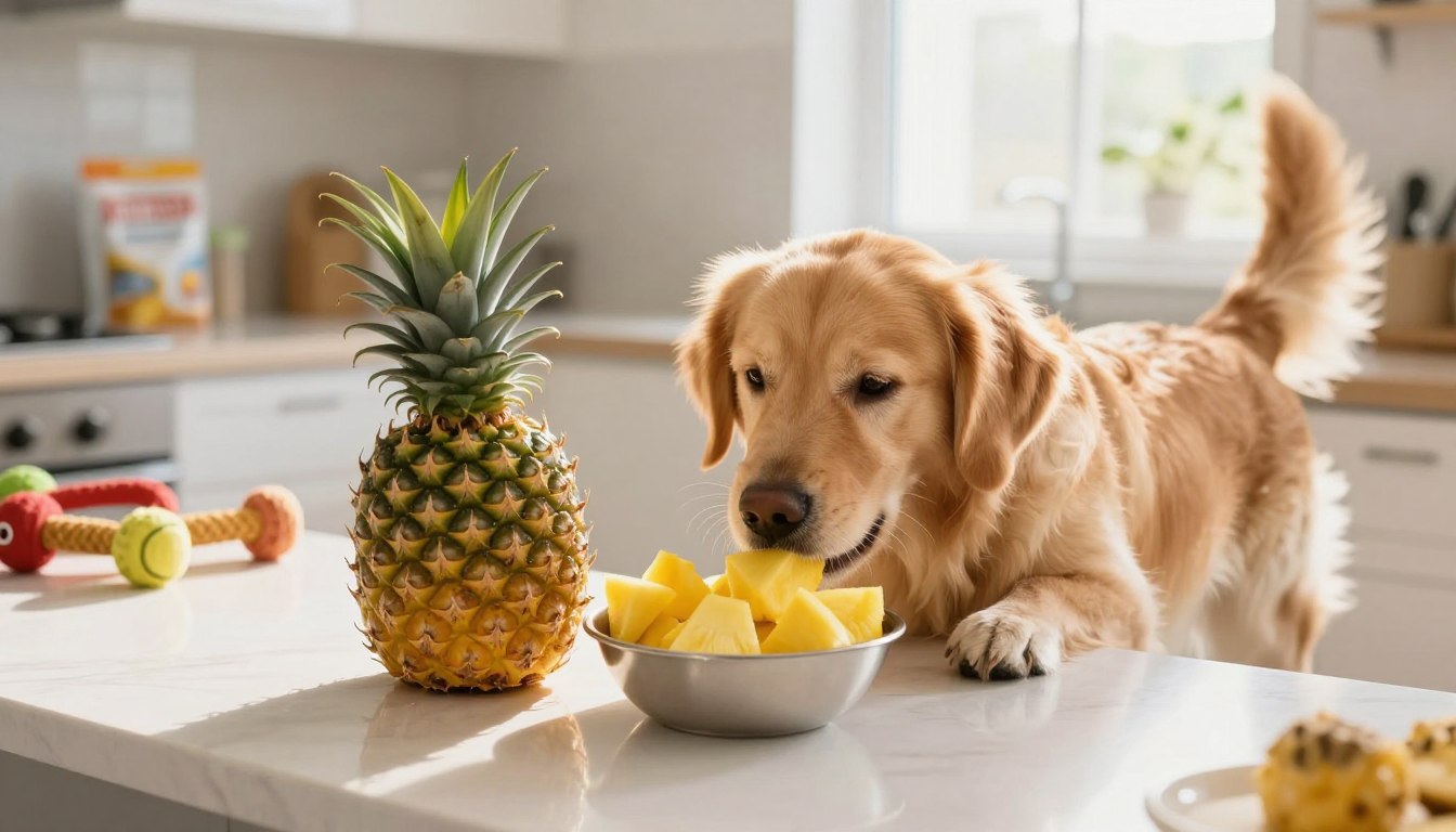 does pineapple stop dogs from eating poop