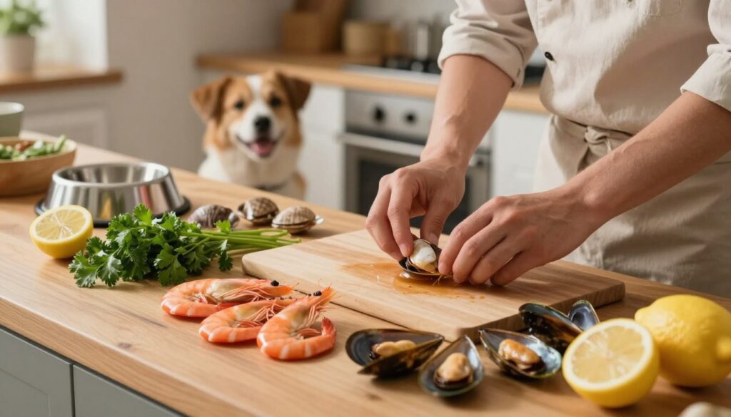 dog-friendly shellfish