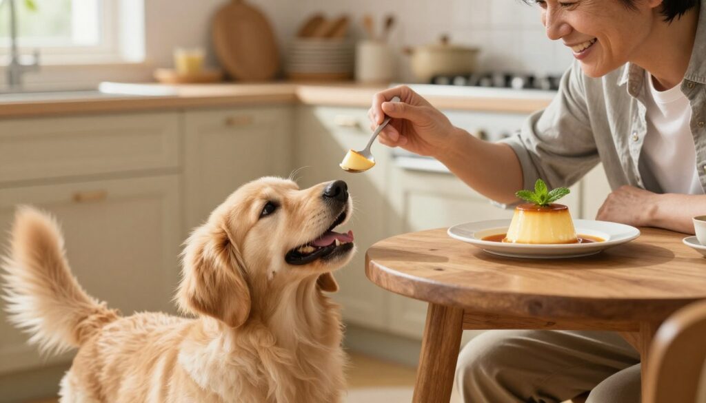 feeding dogs dessert feeding dogs dessert