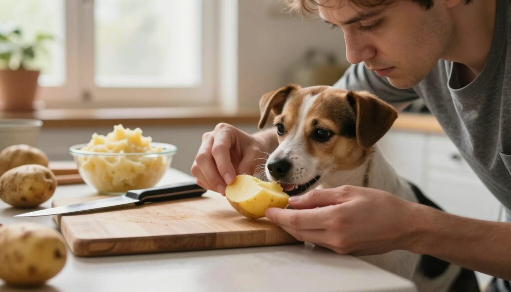 feeding dogs potatoes