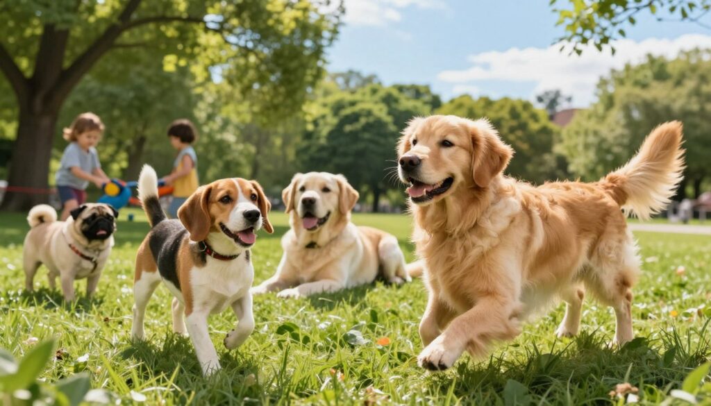 good-natured canines