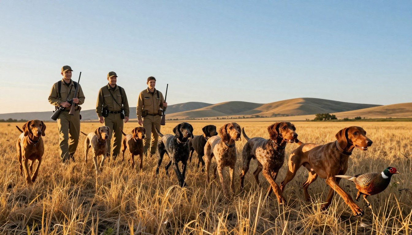 hunting dogs that dont shed