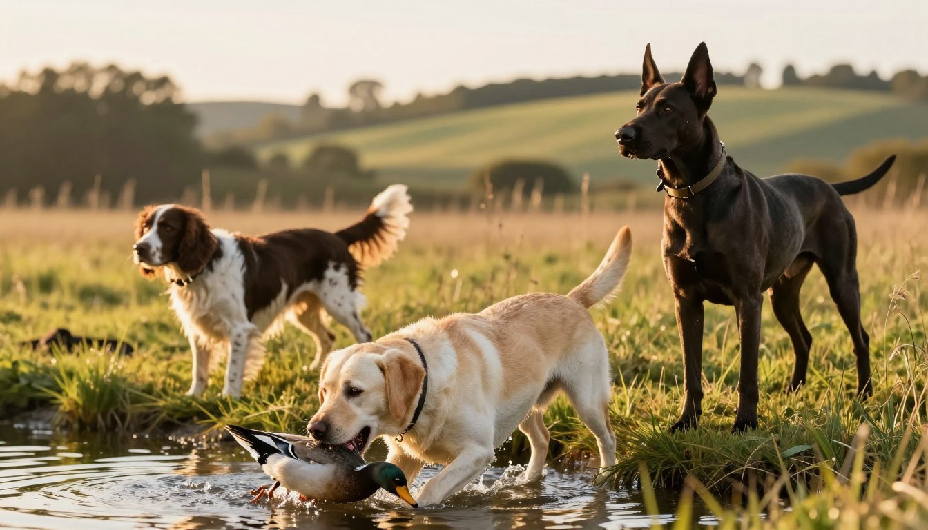types of gun dogs