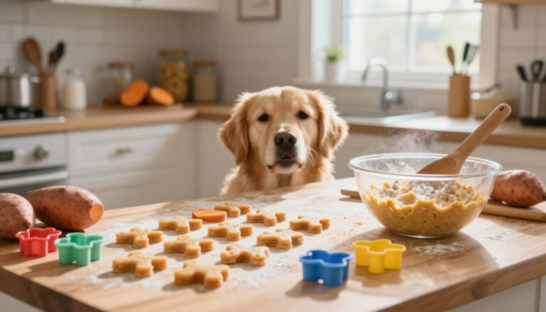 How to make sweet potato dog treats