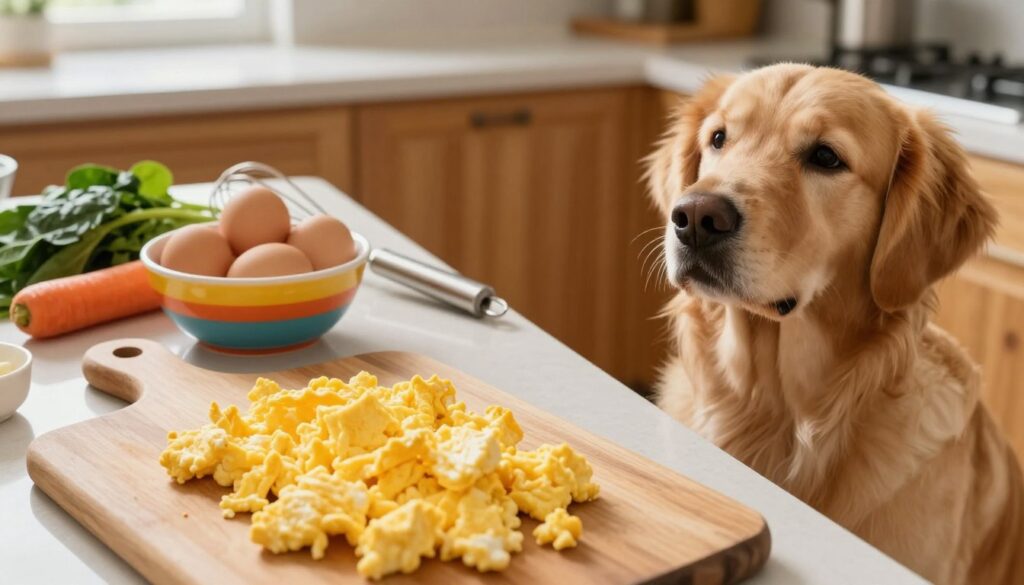 canine scrambled eggs tutorial