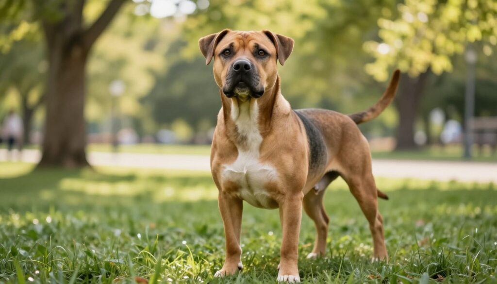 labrador and pitbull mix dog