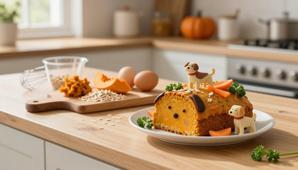 pumpkin cake recipe for dogs
