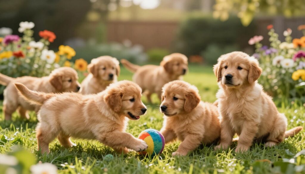 red golden retriever puppies red golden retriever puppies
