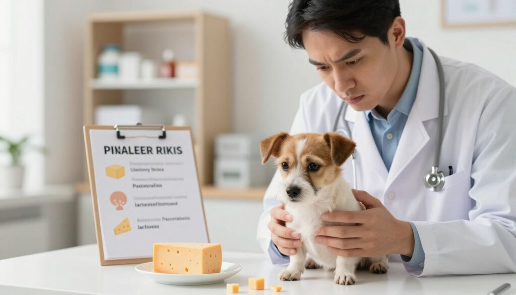 risks of giving cheese to dogs