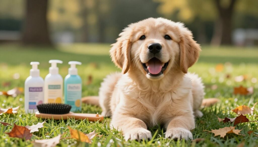 shepherd golden puppy shepherd golden puppy